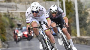 Pogačar on Van der Poel after their brilliant duel in Roubaix: "If I were a child, he would be my idol"