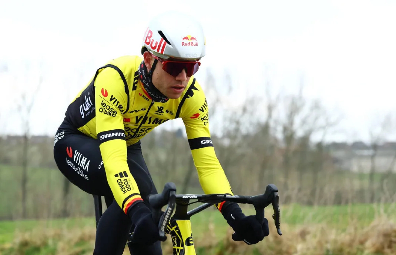 What is happening to Wout van Aert?
