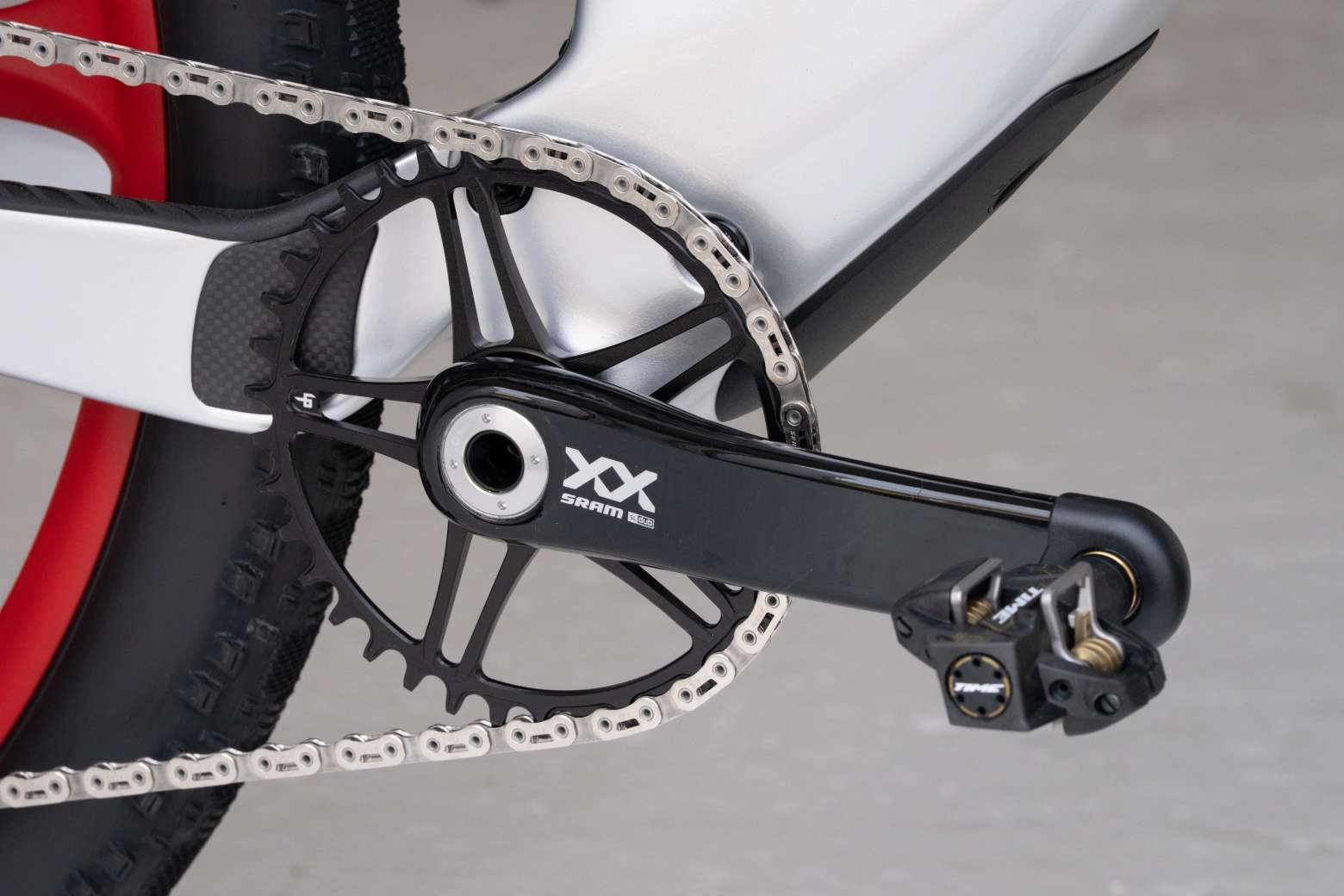 A SCOTT Spark with a Lefty fork? Only Dangerholm could be behind something like that