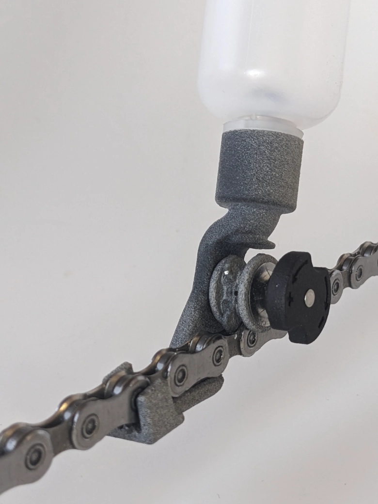 Lubrifica de forma precisa e rápida com este inovador dispensador