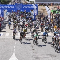 Andrey Amador and Pilar Fernández shine in the historic Orbea Monegros 2025