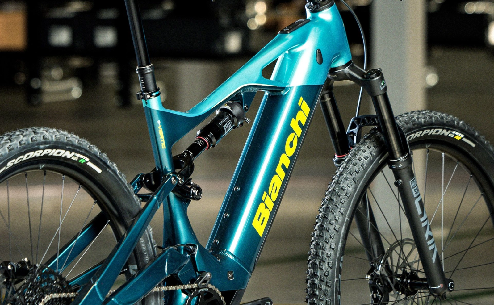 New Bianchi e-Vertic FX Trail, more power and design for a unique eMTB