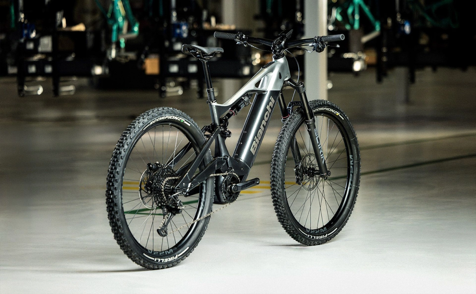 New Bianchi e-Vertic FX Trail, more power and design for a unique eMTB