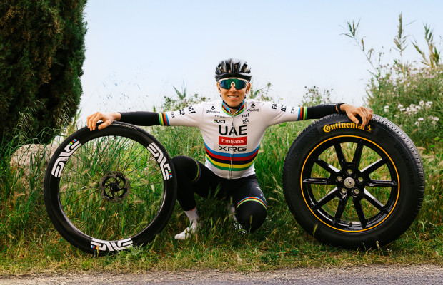 Pogacar será embajador de Continental a largo plazo para "fomentar el entendimiento entre conductores y ciclistas"