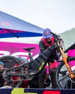 Orbea unveils its first DH bike from the top of the World Cup podium