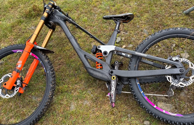 Orbea unveils its first DH bike from the top of the World Cup podium