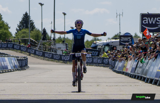 Mitterwallner gana y le da la primera victoria al Mondraker Factory Racing XC en la Copa del Mundo XCO de Nove Mesto 2025