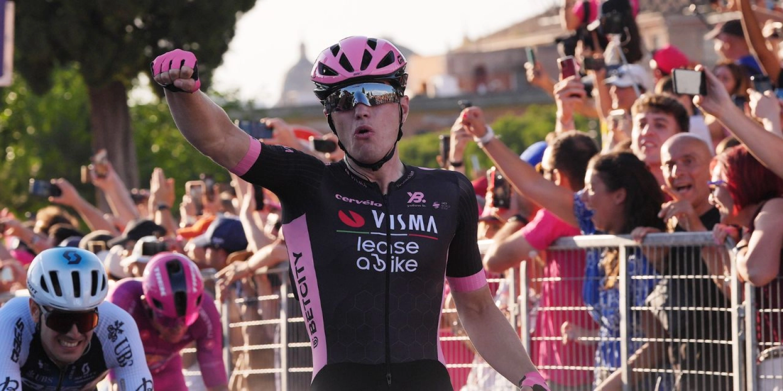 Second victory in a Grand Tour for Simon Yates by winning the overall classification of the 2025 Giro d'Italia