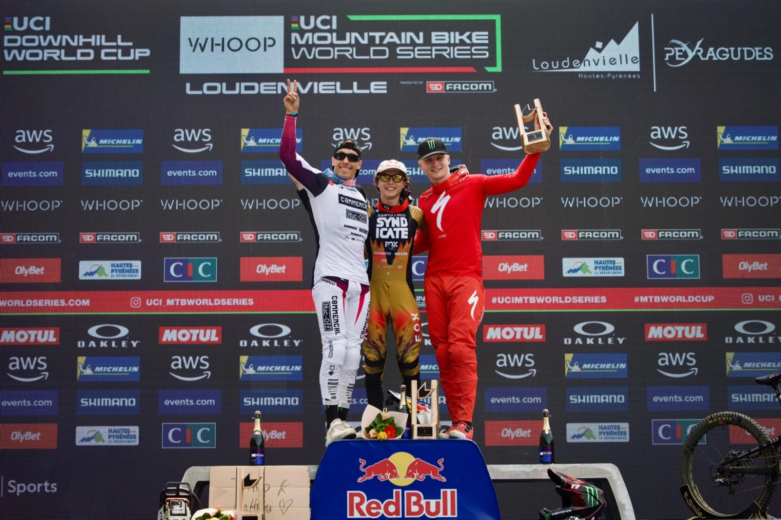 Hemstreet e Goldstone conquistam um histórico dobradinha para o Canadá na Copa do Mundo DH de Loudenvielle