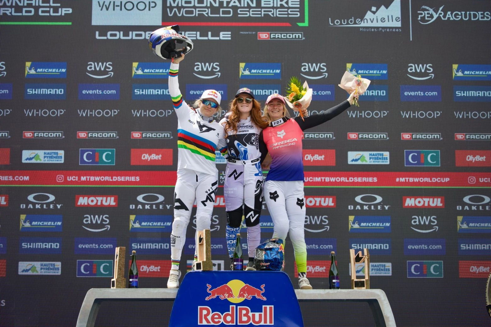 Hemstreet e Goldstone conquistam um histórico dobradinha para o Canadá na Copa do Mundo DH de Loudenvielle