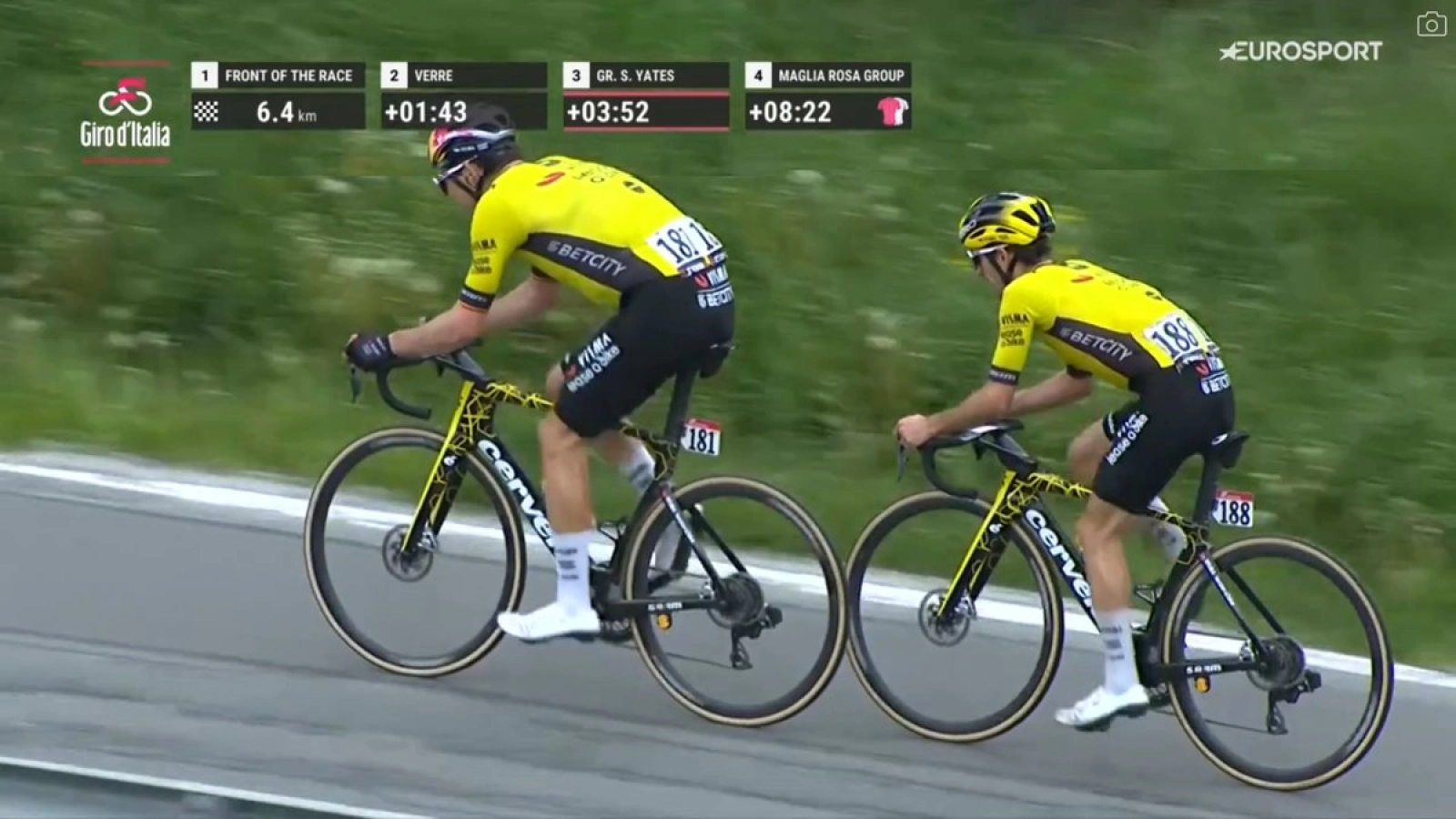 Van Aert's 'ketchup effect' in the Giro: