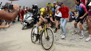 The Cervélo prototype with which Simon Yates has won the Giro