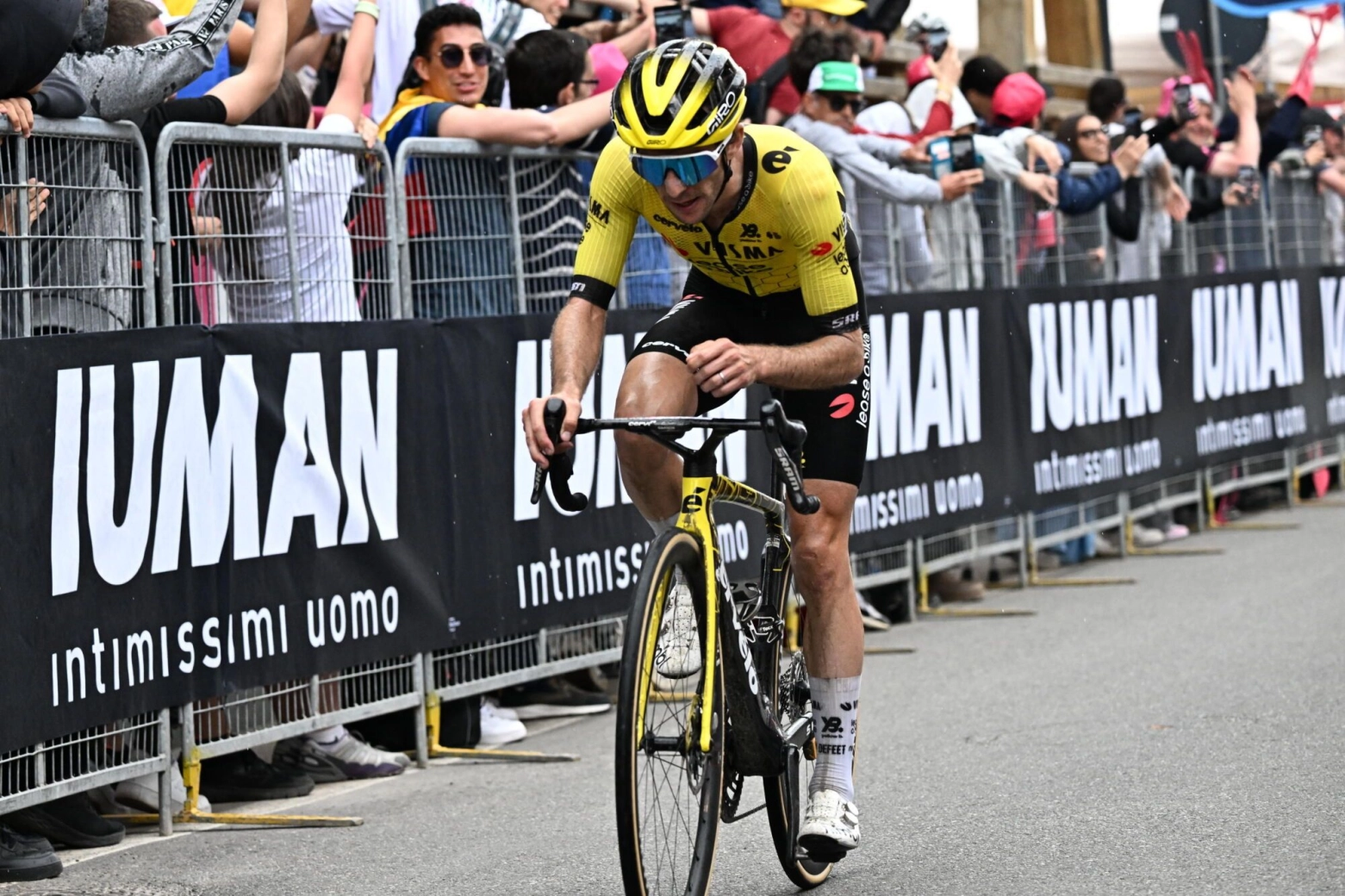 The Cervélo prototype with which Simon Yates has won the Giro
