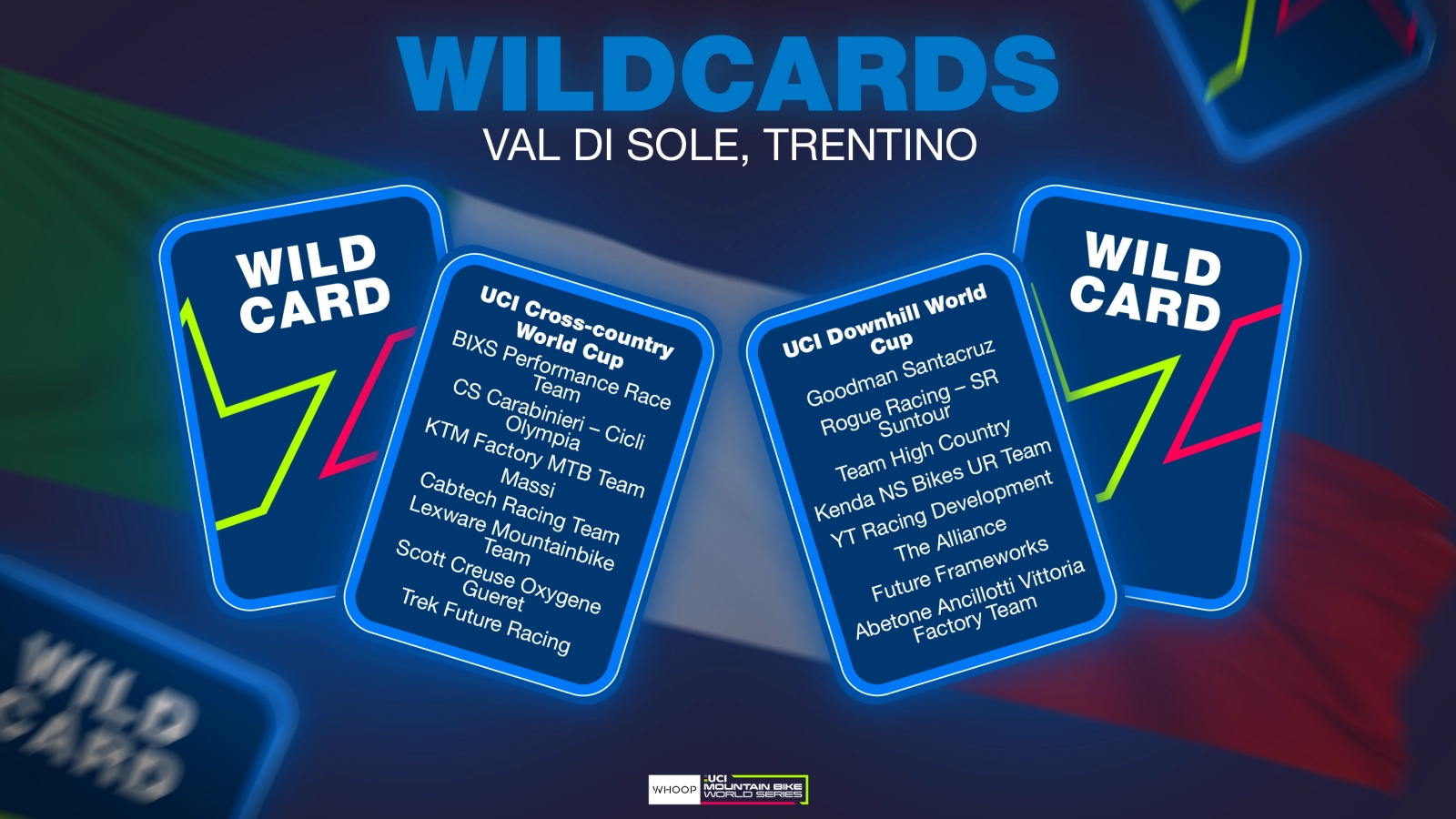 Val di Sole breaks record of applications, but only 8 teams receive invitation for the XCO World Cup