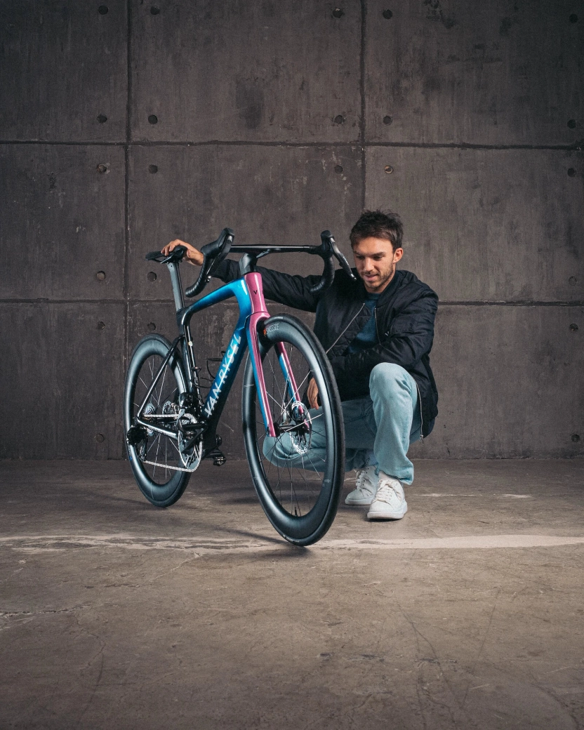 Formula 1 and cycling united in this Pierre Gasly X Van Rysel