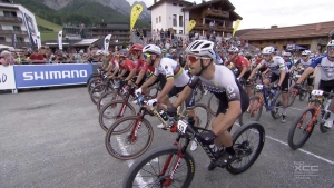 Blevins and Puck Pieterse win the Short Track in Leogang with authority