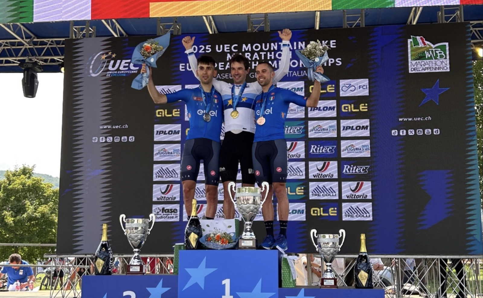 Andreas Seewald e Adelheid Morath foram coroados novos campeões continentais