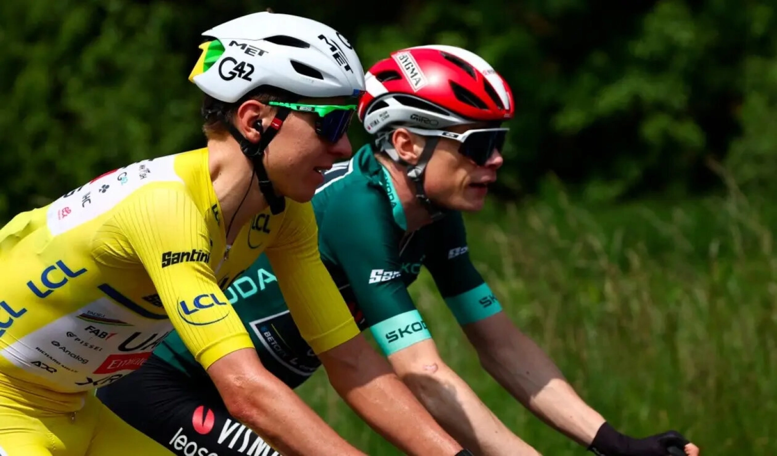 Not only Red Bull signs helmets: Vingegaard debuts sponsor with own colors and message