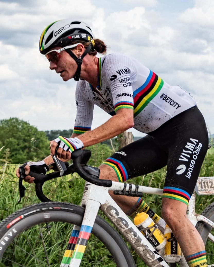 The next Cervélo gravel racing bike has been caught, with which Marianne Vos is already winning