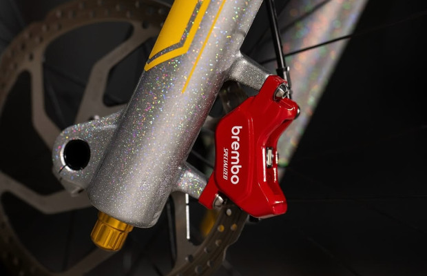 De la Formule 1 et du Moto GP au VTT, voici les freins Brembo que Specialized est en train de tester en compétition