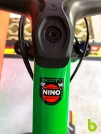 Nino Schurter explica al detalle su Scott Spark retro