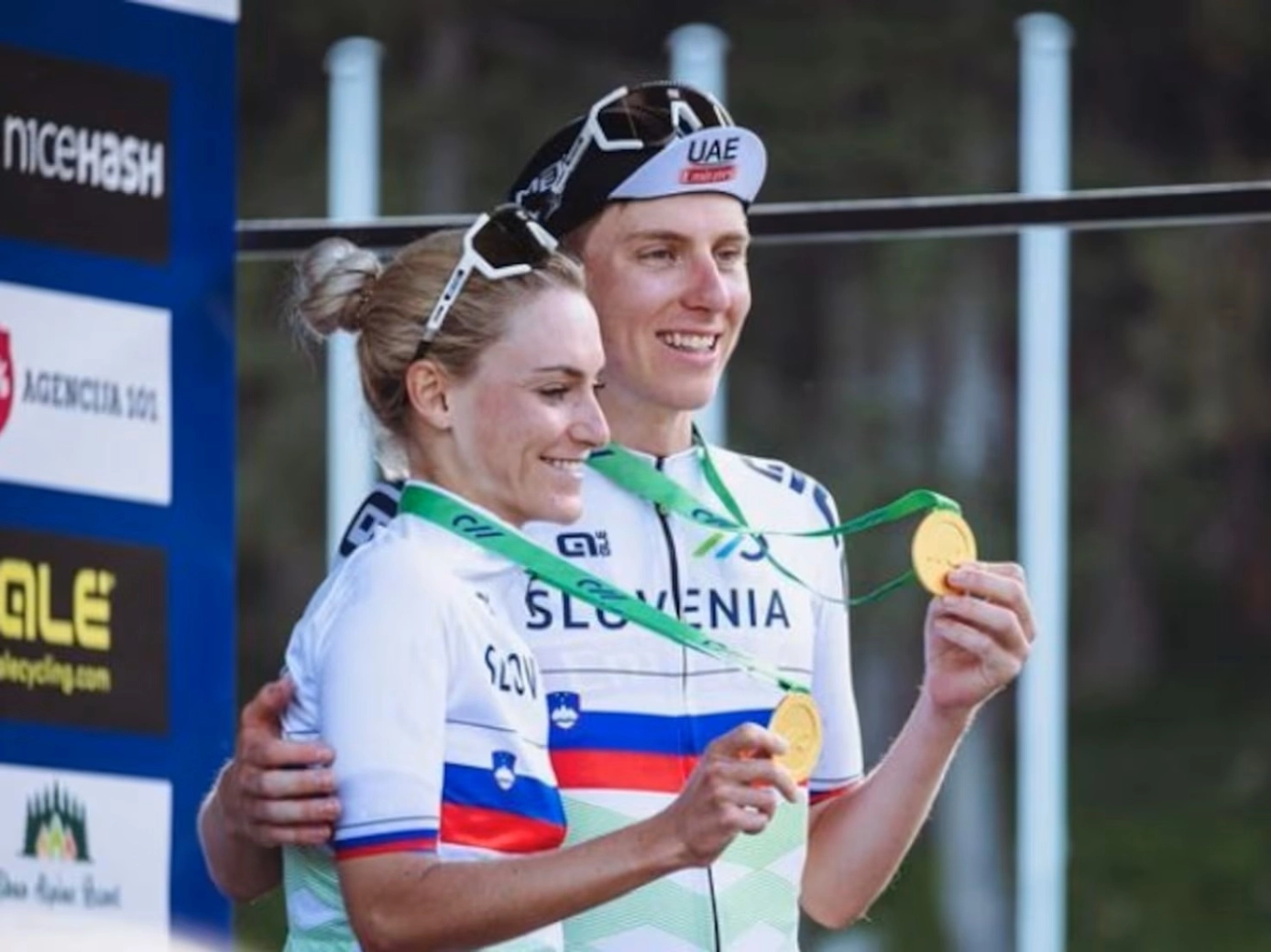 Tadej Pogacar and Urška Zigart already have their own children's book