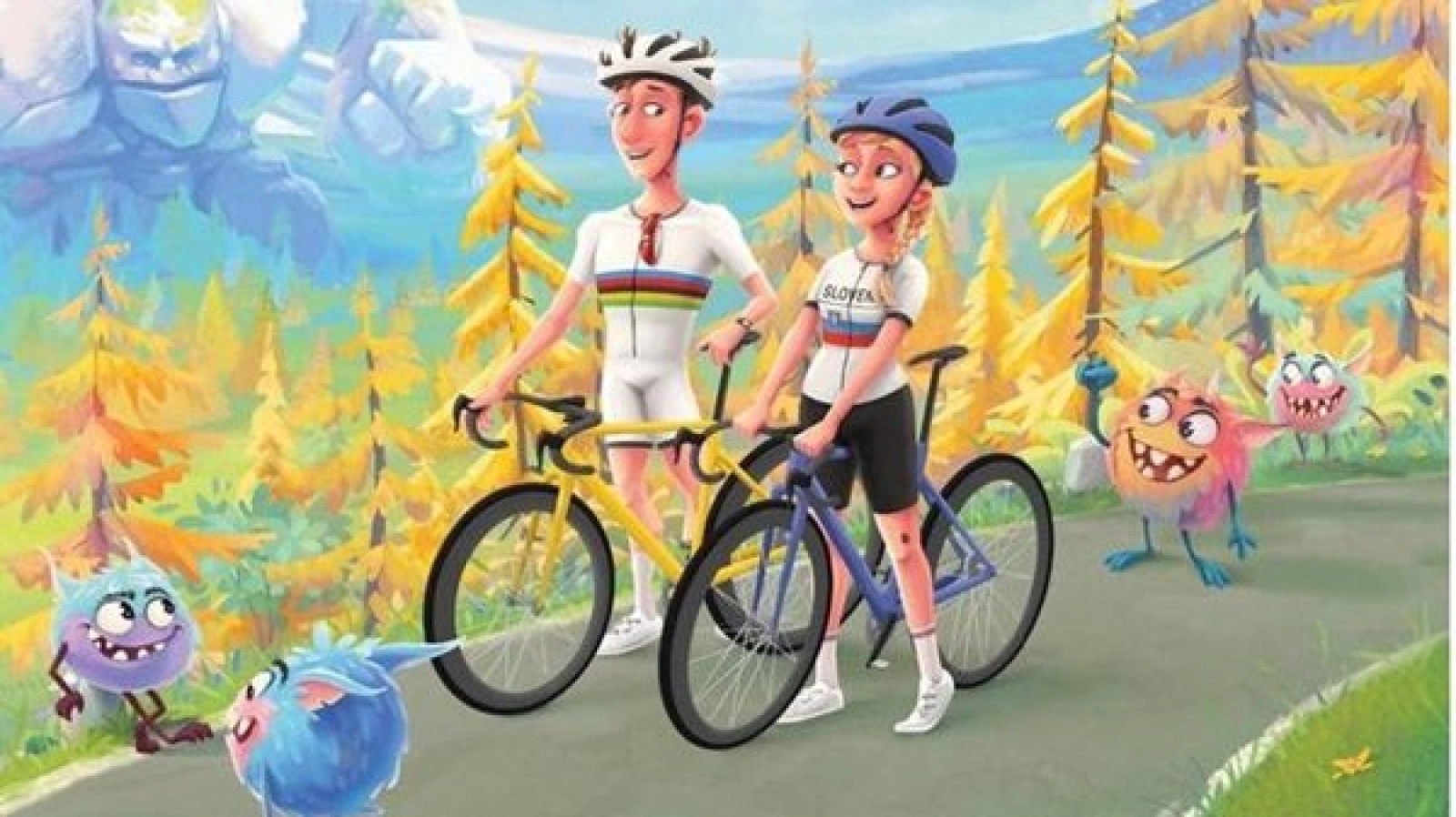 Tadej Pogacar y Urška Zigart ya tienen su propio libro infantil