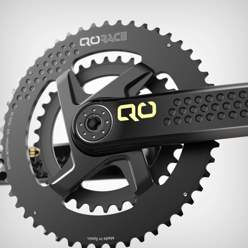 QO, the premium components brand from the founders of Rotor, expands its range with the Race SL cranksets