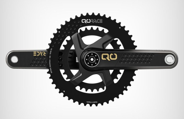 QO, the premium components brand from the founders of Rotor, expands its range with the Race SL cranksets
