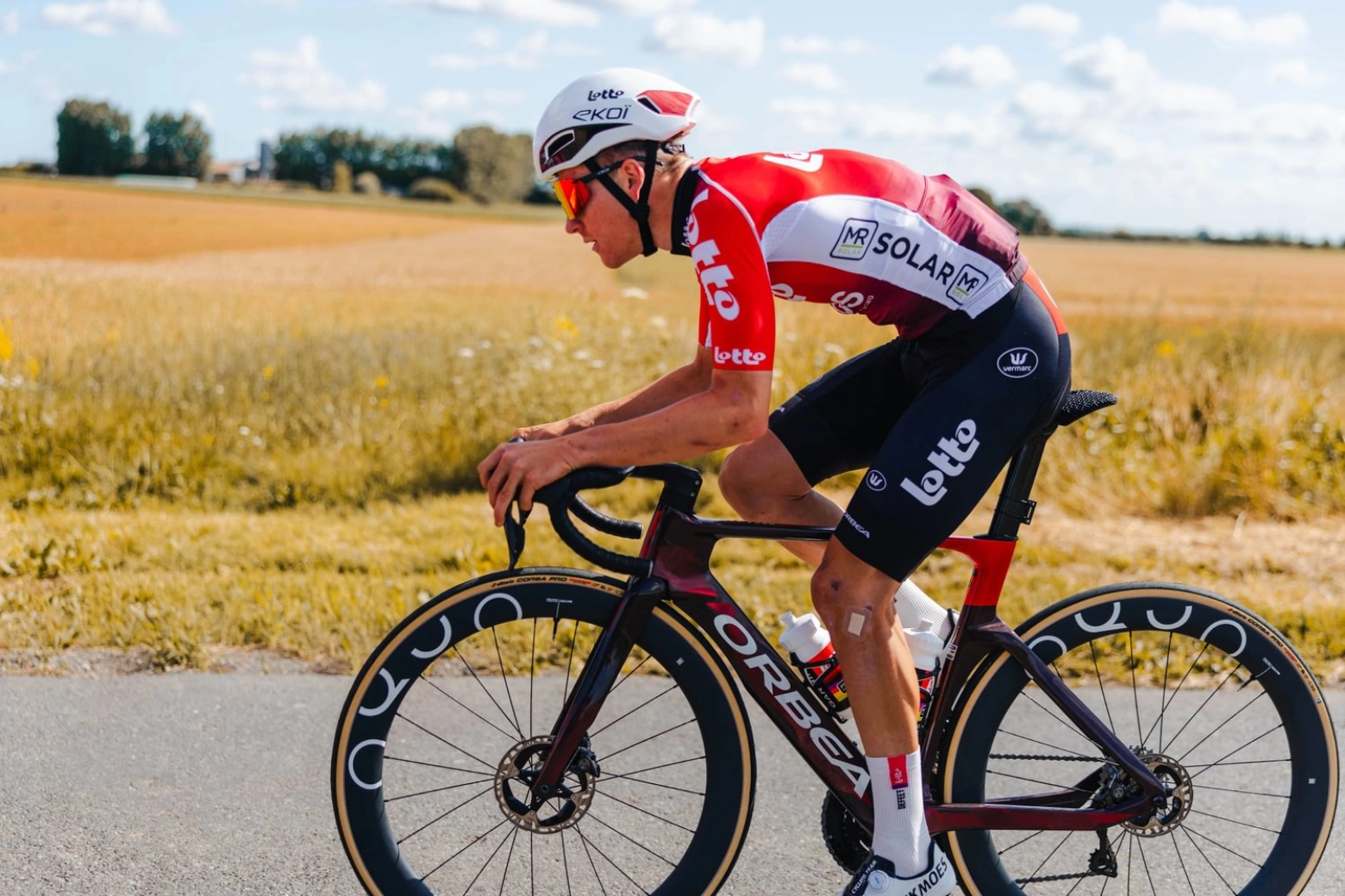 The new OQUO LTD arrive at the Tour de France