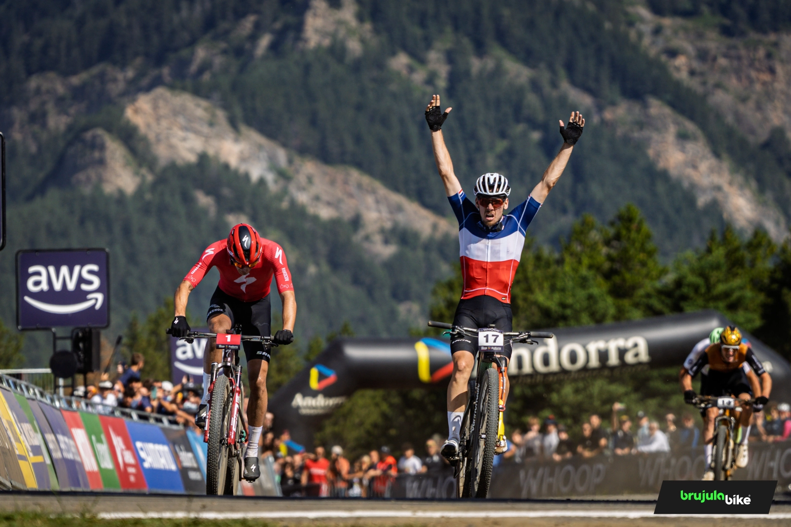 Luca Martin rompe la racha de Blevins en un final de infarto y Alessandra Keller gana con un potente ataque el Short Track de Andorra