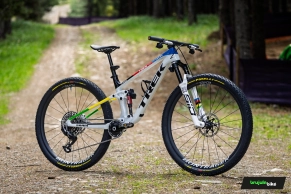 The unprecedented Trek Top Fuel that Evie Richards is competing with in detail