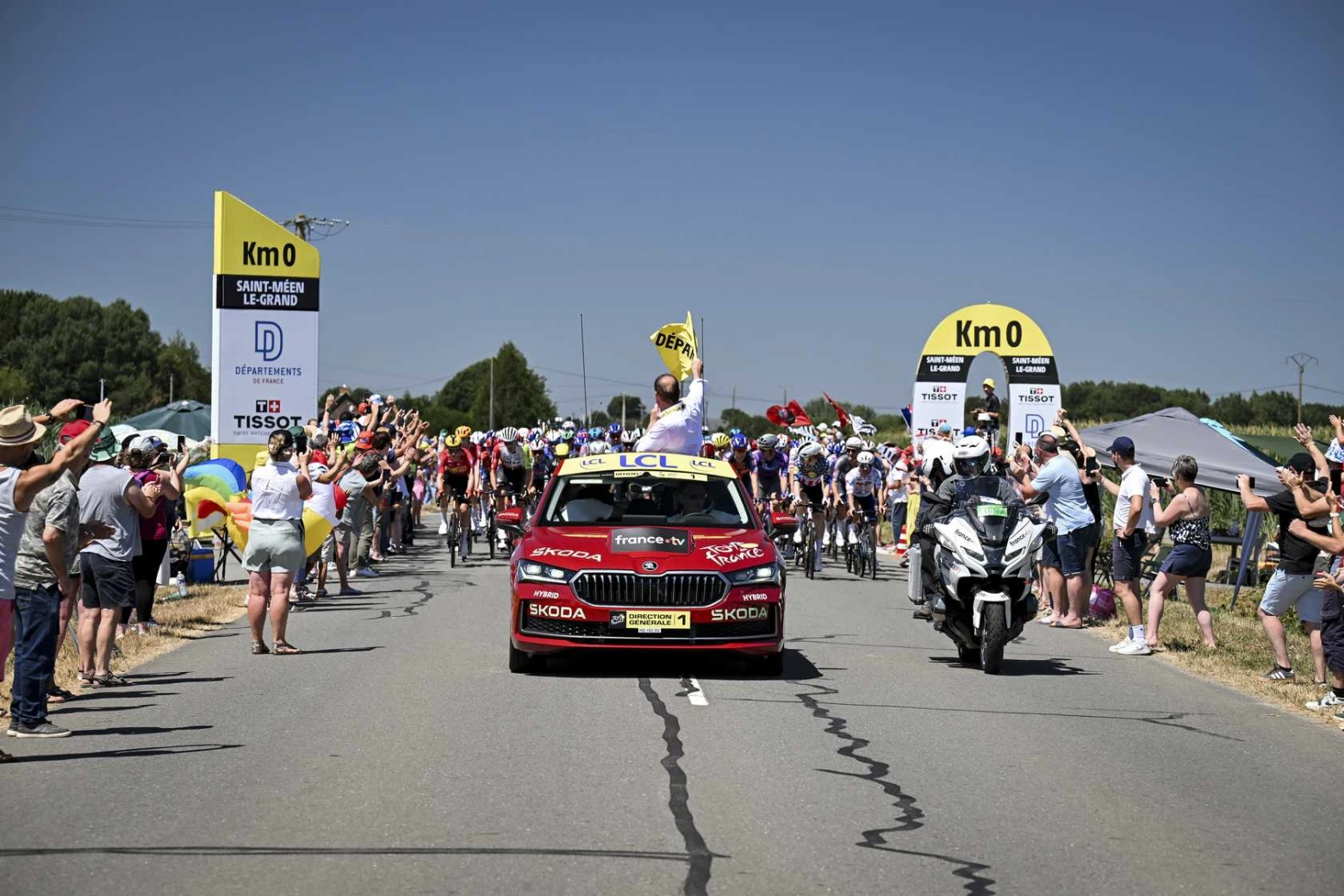 Sprint day in the Tour de France falls into the hands of Jonathan Milan