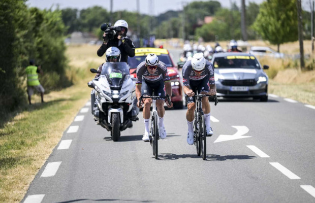 "I just smiled the first five kilometers": Van der Poel and Rickaert explain the breakaway that no one understood