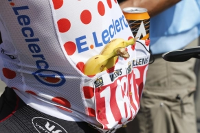 Los ciclistas ya no comen comida real en carrera