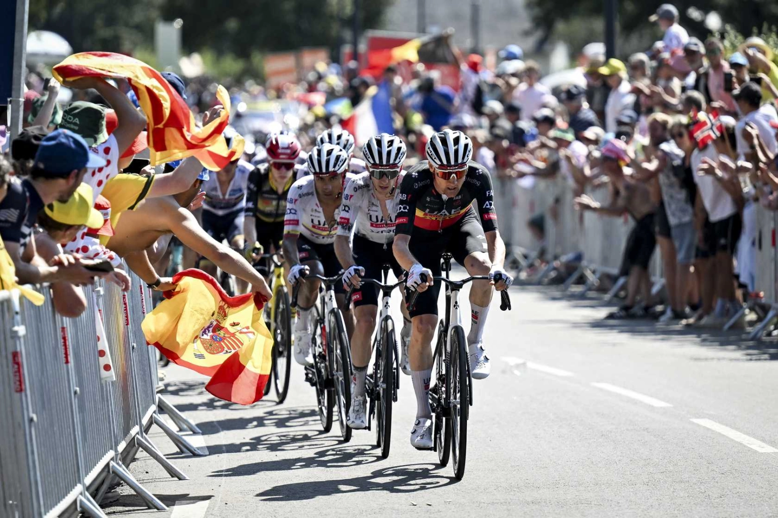 Pogacar beats Vingegaard by more than 2 minutes in the first big mountain stage of the Tour