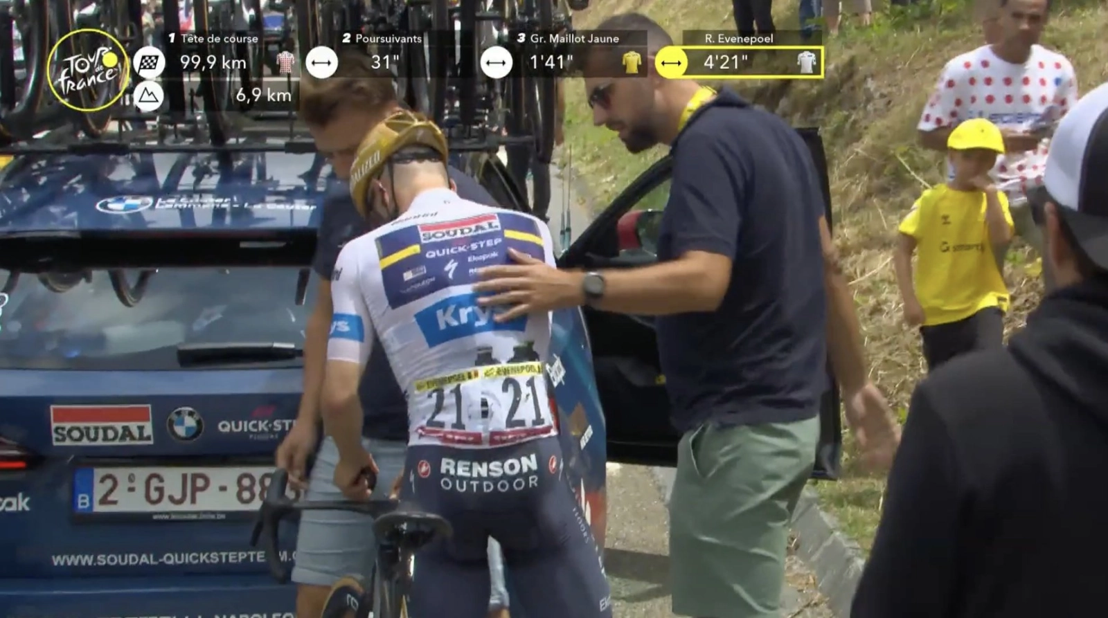 Thymen Arensman achieves victory in Superbagneres on the day Evenepoel says goodbye to the Tour de France