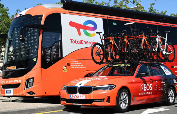 5.200€ de multa e cartão amarelo para a INEOS pelo atropelamento de um espectador no Tour