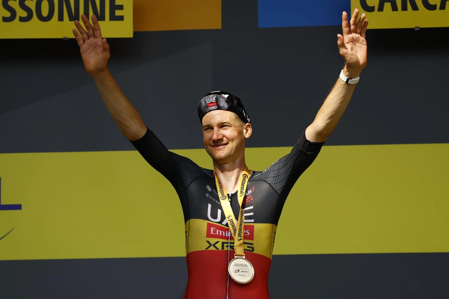 Tim Wellens engrosa la cuenta de victorias de UAE Team Emirates-XRG en el Tour de Francia 2025