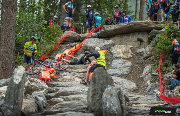 Dangerous or legendary? The rainbow is at play this year on the new circuit of Crans Montana