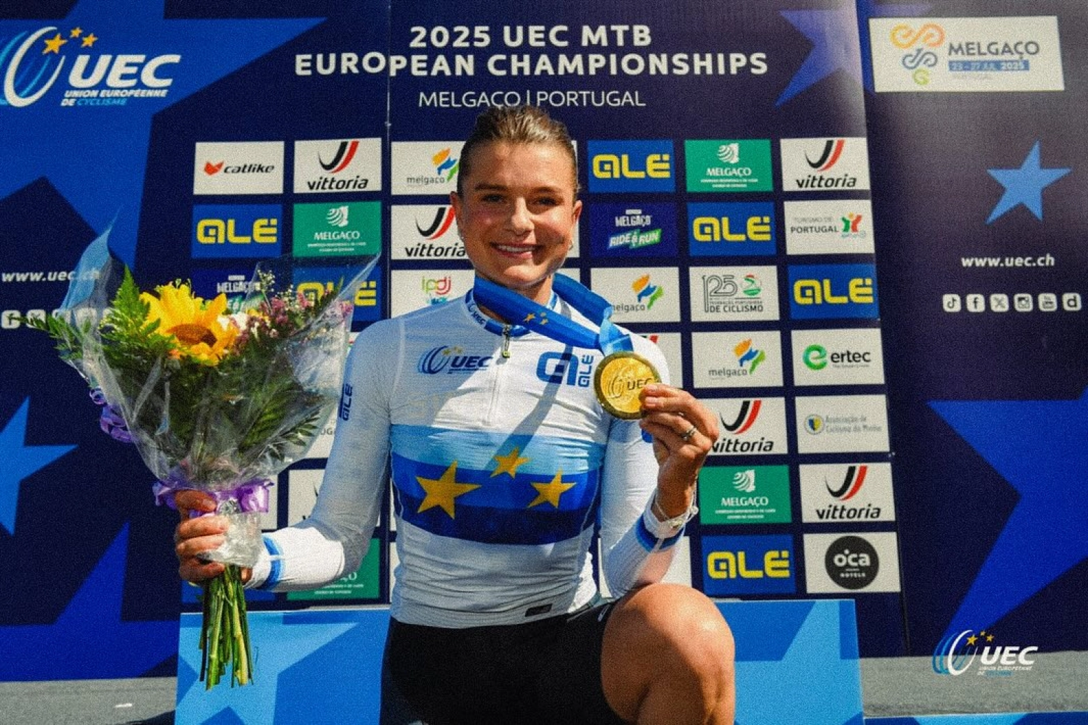 Jenny Rissveds vence tudo e é a nova Campeã da Europa de XCO e XCC