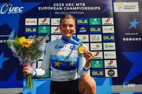 Jenny Rissveds vence tudo e é a nova Campeã da Europa de XCO e XCC