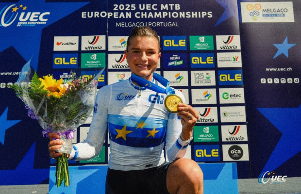 Jenny Rissveds remporte tout et est la nouvelle championne d'Europe de XCO et XCC