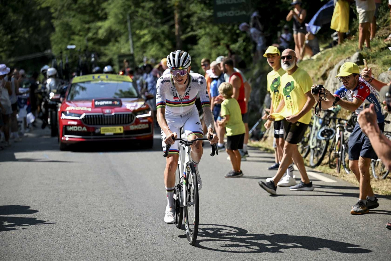 Pogacar won 362 KOMs and 627,280 € in the Tour