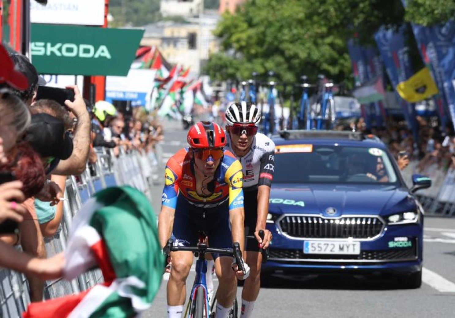 Giulio Ciccone, the smartest in the Clásica de San Sebastián