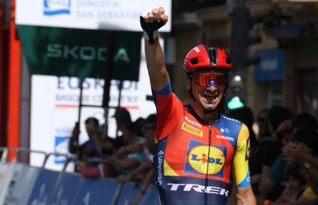 Giulio Ciccone, o mais esperto na Clássica de San Sebastián