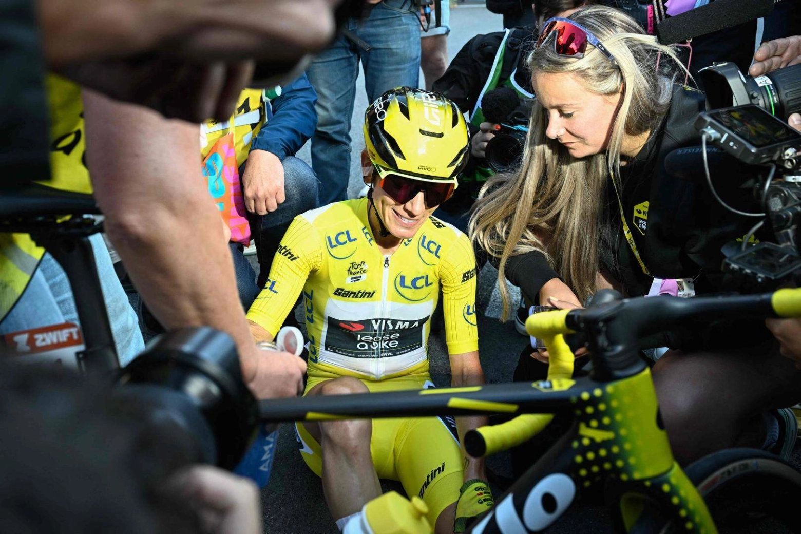 Pauline earns 10 times less than Pogacar for winning the Tour, but the organization has an explanation