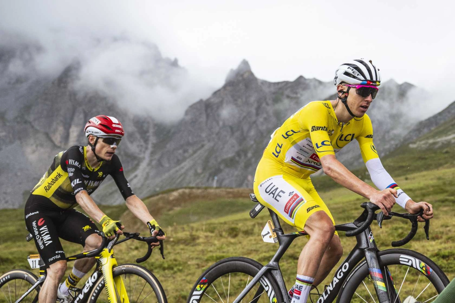 Why does Pogacar attack while sitting?