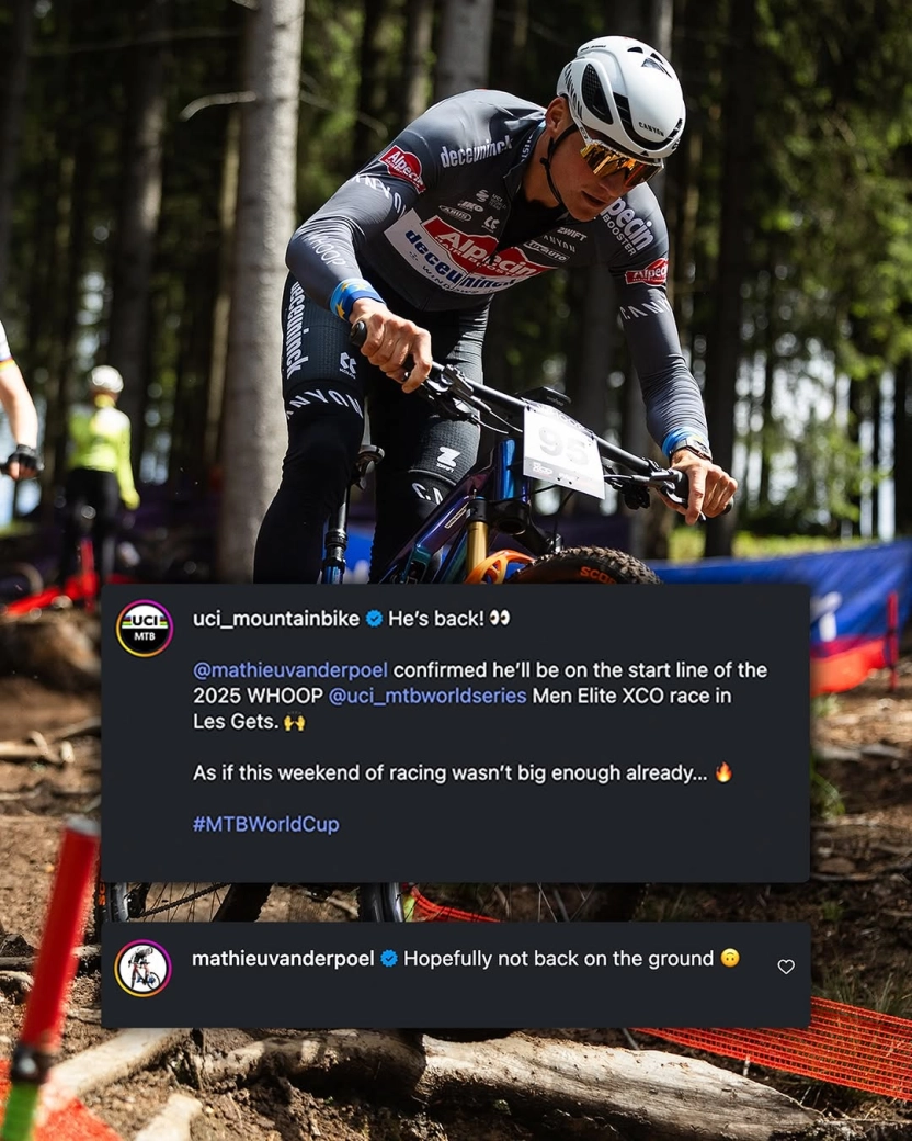 Van der Poel returns at the XCO World Cup in Les Gets: favorites, times and how to watch