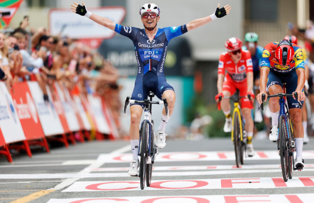 David Gaudu steals Pedersen's stage in a new uphill finish